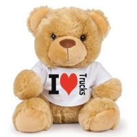 2 - Teddy Bear I Love Trucks 