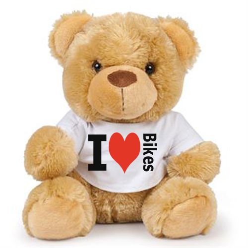 Teddy bear Biker Bear I love Bikers