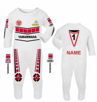 motorbike baby grow
