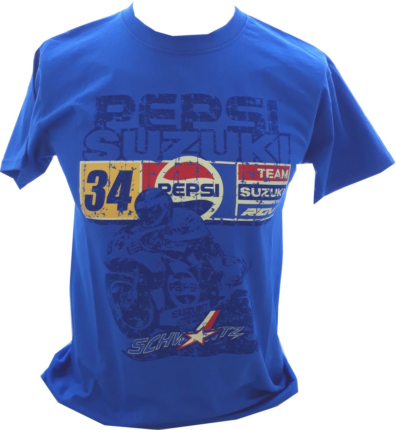 Kenny Roberts Yamaha Retro Logo Classic 80's Design T-shirt Tee 