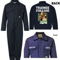 Kids children boiler suit overalls coveralls customise trainee stable hand