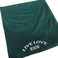 Live Love Ride motorcycle black 100% cotton neck tube mask