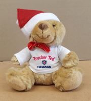 2 - Christmas Teddy Bear Scania Trucker Ted