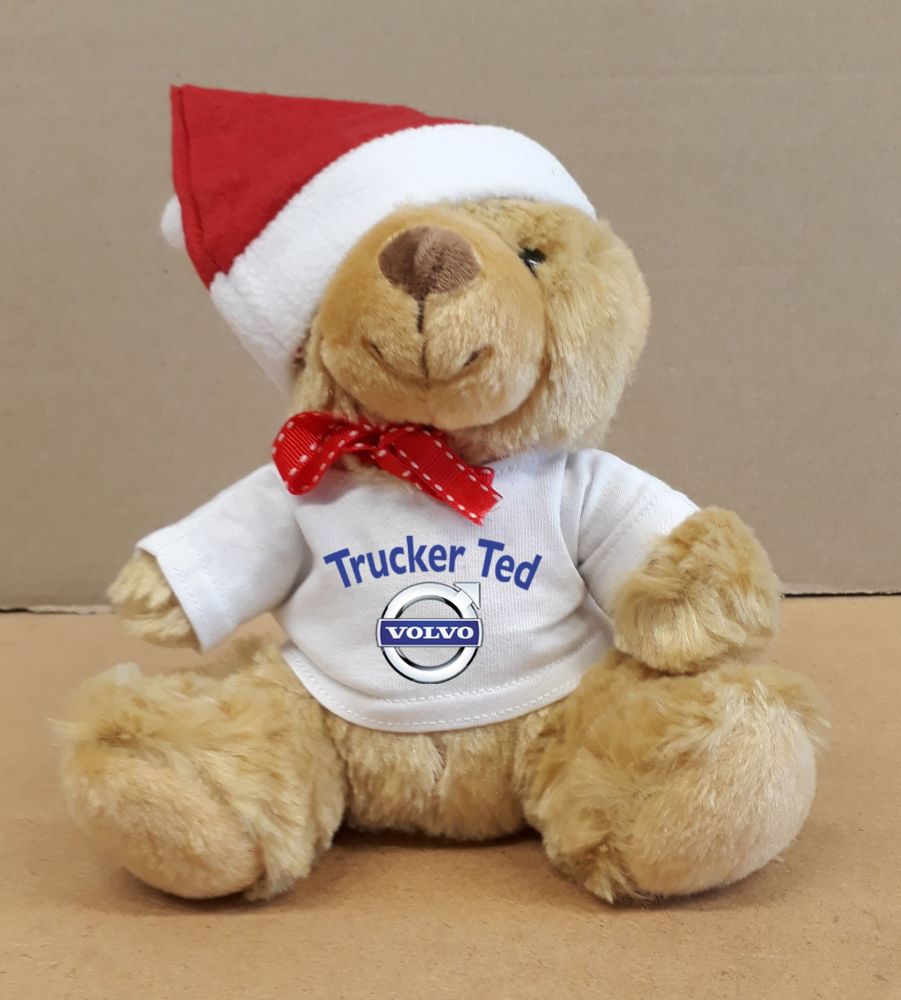 2 - Christmas Teddy Bear Volvo Trucker Ted