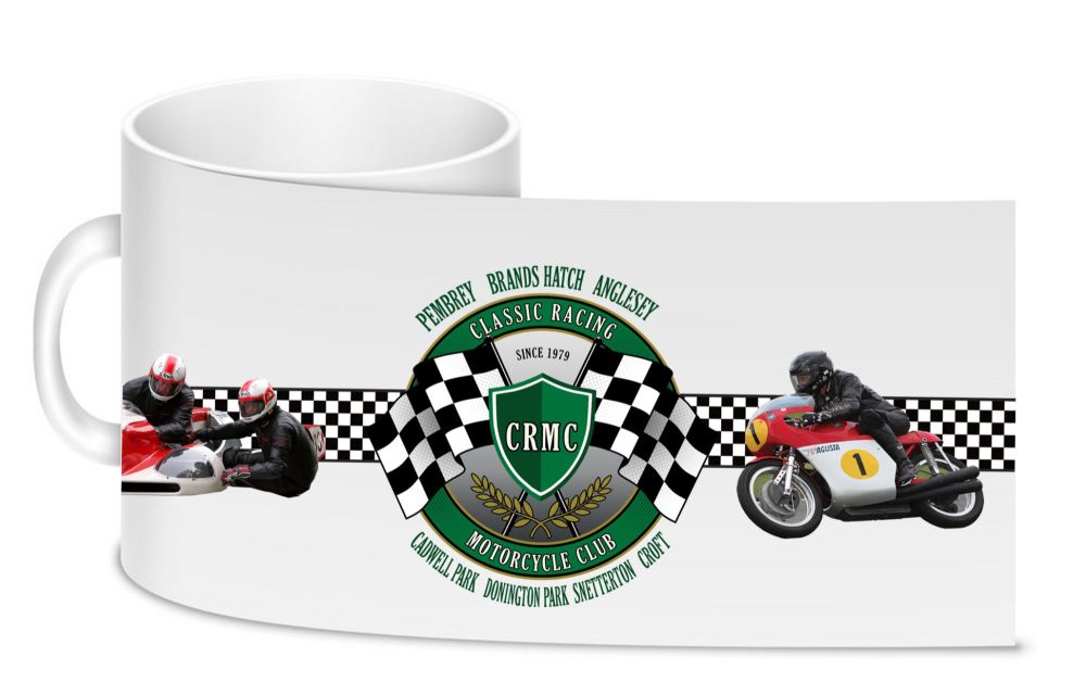 C.CRMC Official Racing 2022 white mug with box 