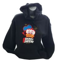 D - Barry Sheene Number 7 Retro Logo Design unisex black hoodie