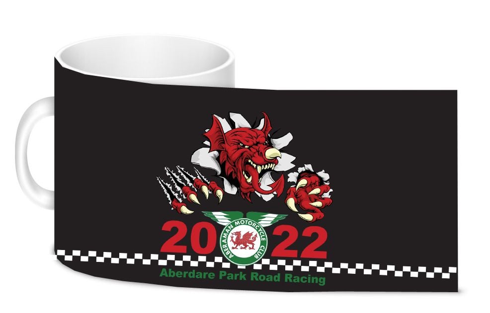 C. Aberdare Park Road Races Official 11 oz large handle Mug 2022