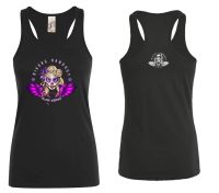 C. Black Widows Women Lady Black Tank Top Vest Tee T-shirt 