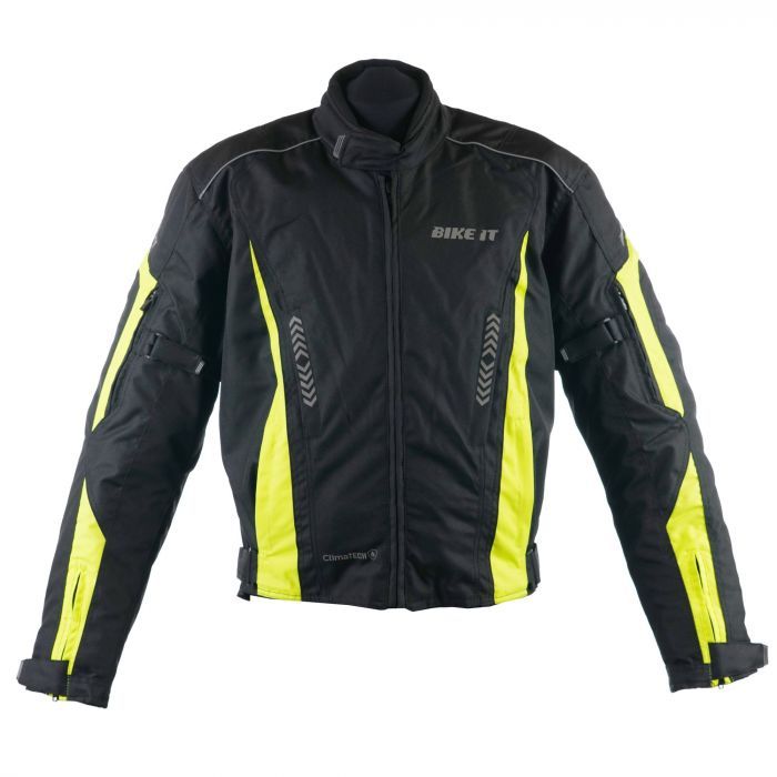 Bike It 'Ortac' Textile Waterproof Sports Motorcycle Jacket