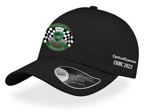 B.CRMC Official Racing 2023 black 5 panel baseball cap