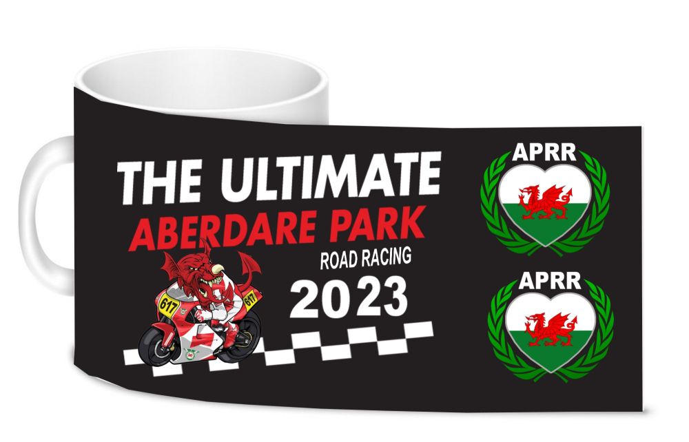 B. Aberdare Park Road Races Official 11 oz large handle Mug 2023