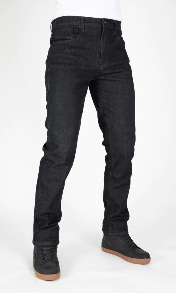 MotoJean BY COVEC CE AA MOTORCYCLE STRAIGHT FIT JEANS ARMOURED BLACK