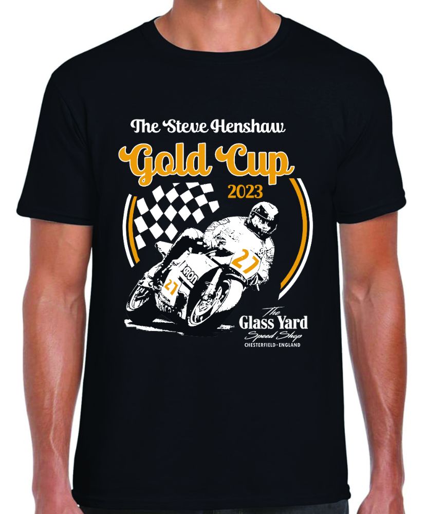 The Steve Henshaw Gold Cup tee tshirt 2023
