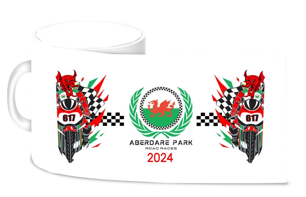 A. Aberdare Park Road Races Official 11 oz large handle Mug 2024