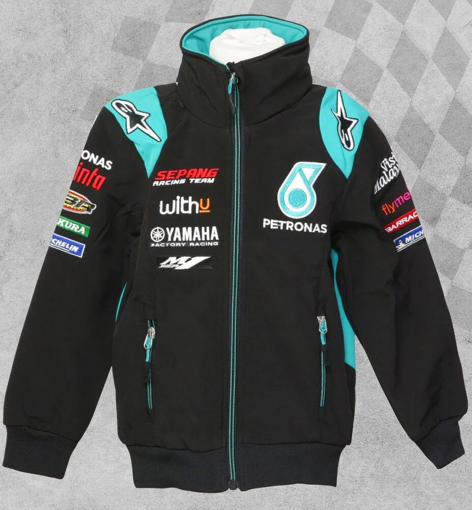 Official Petronas Yamaha kids Soft Shell Jacket