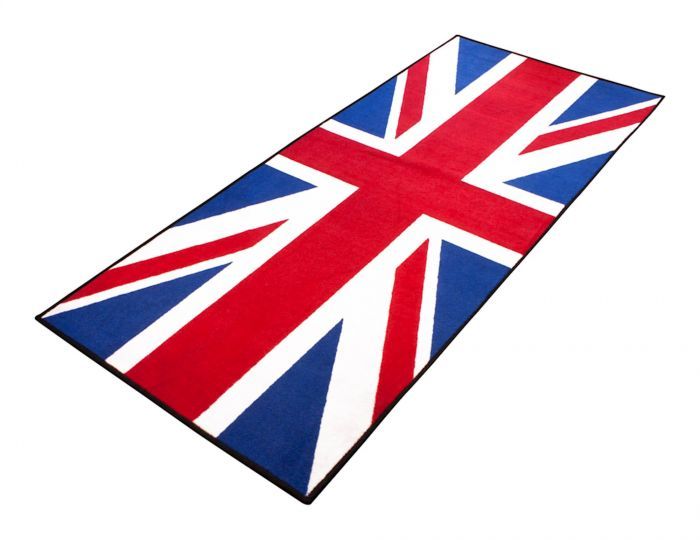 Garage Mat Union Jack flag