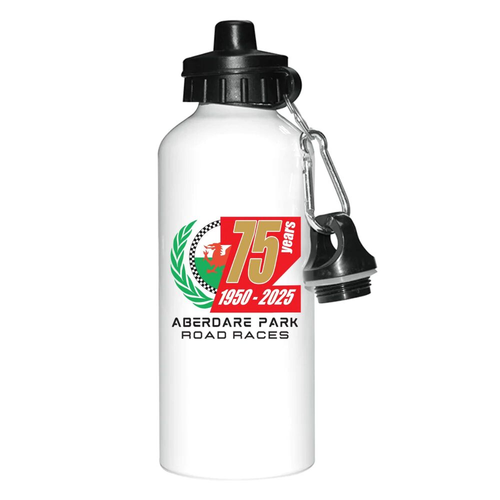 A.Aberdare Official Racing 2025 white water bottle