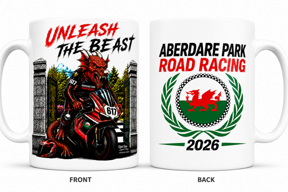A. Aberdare Park Road Races Official 11 oz large handle Mug 2026
