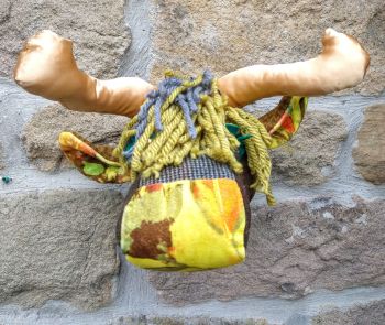Handsome Highlander :  Rod (Laver) Tweedidermy Trophy Head