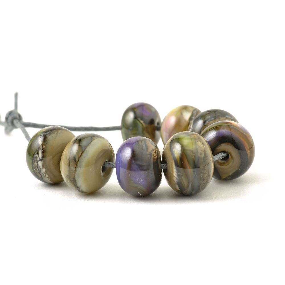 Handmade Lampwork Glass Bead Set