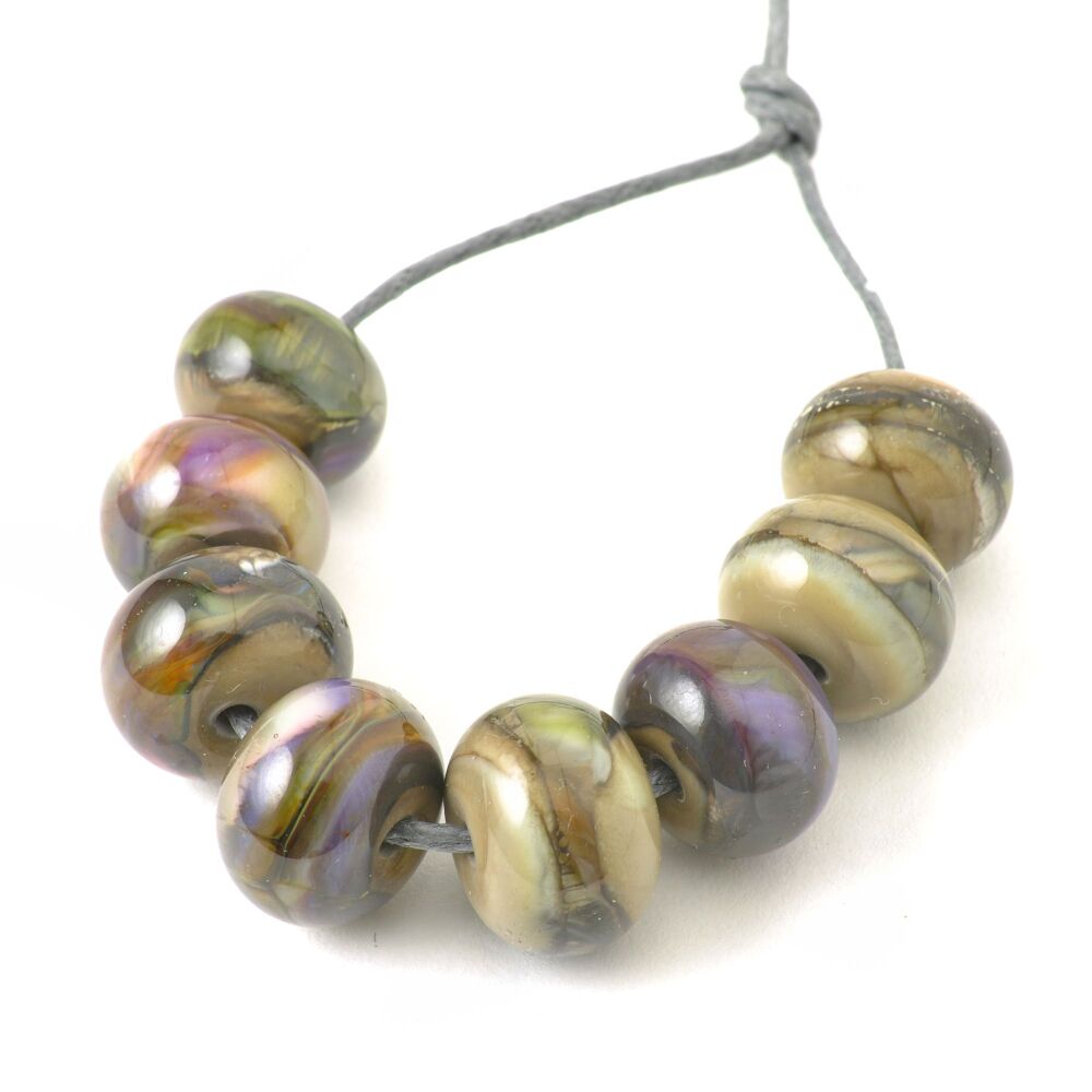 Handmade Lampwork Glass Bead Set