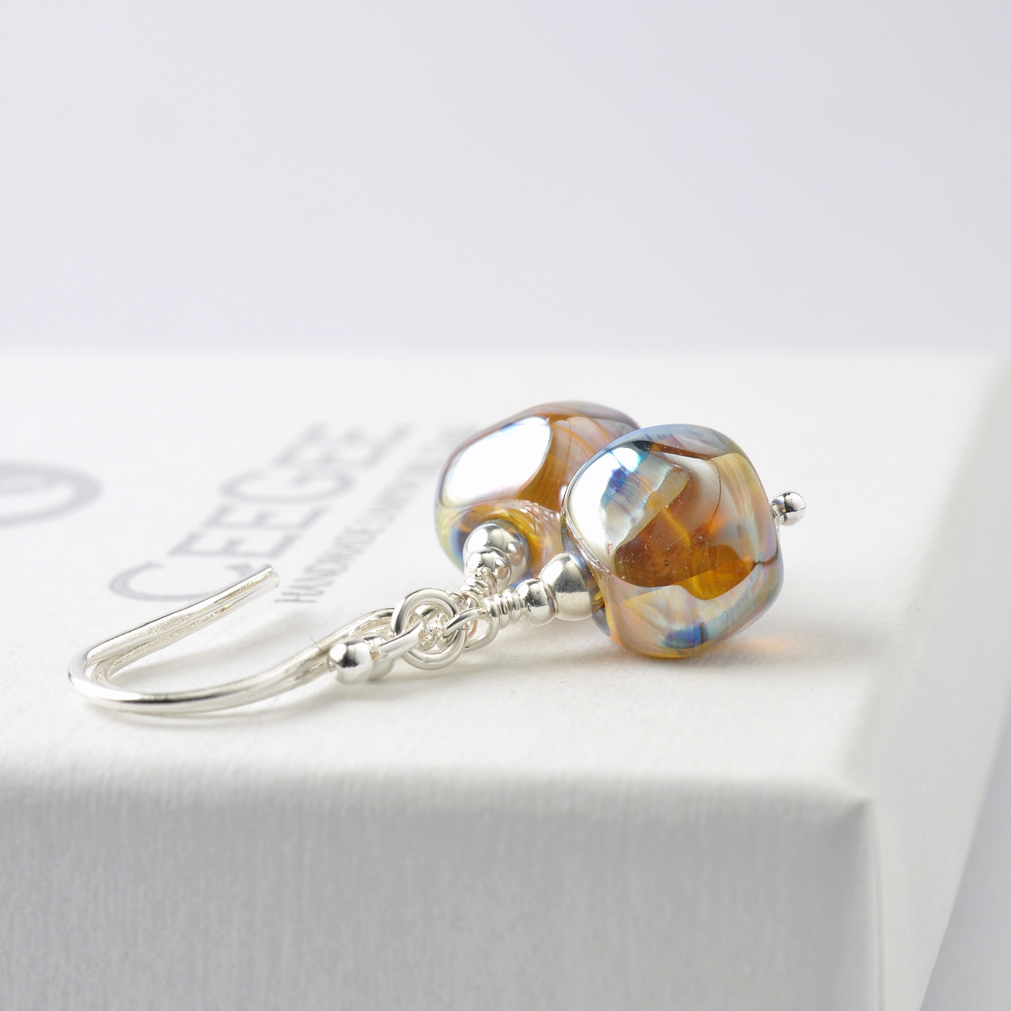 LAMPWORK GLASS EARRINGS