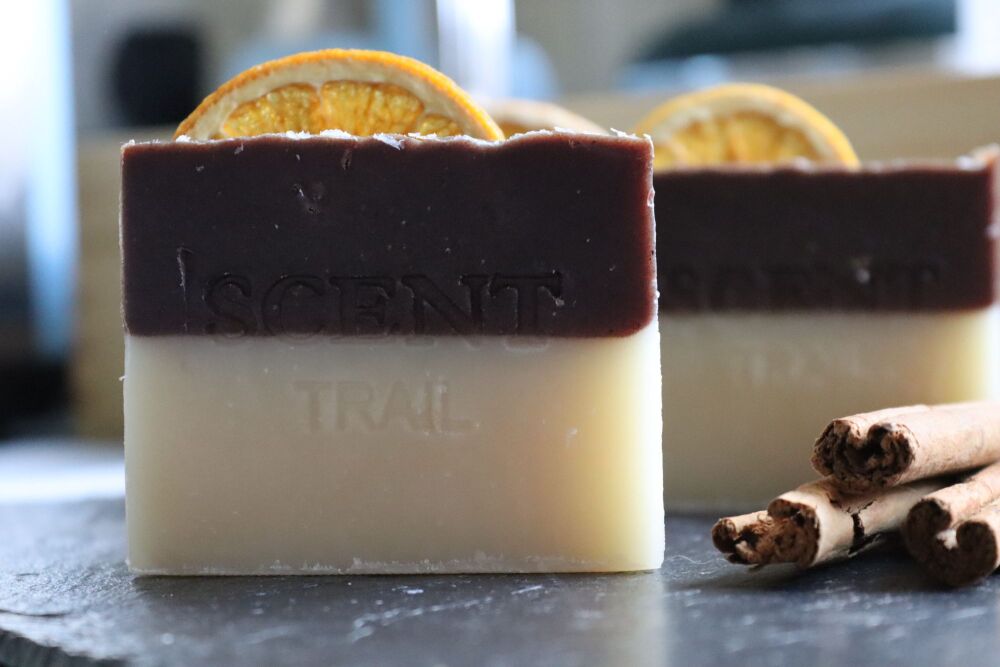 Chocolate Orange and Cinnamon  Soap