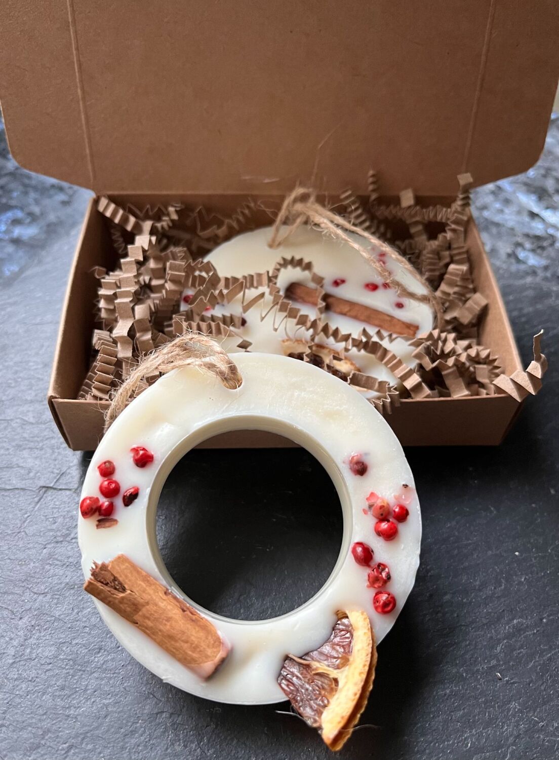 Orange and Cinnamon Wax Tablet