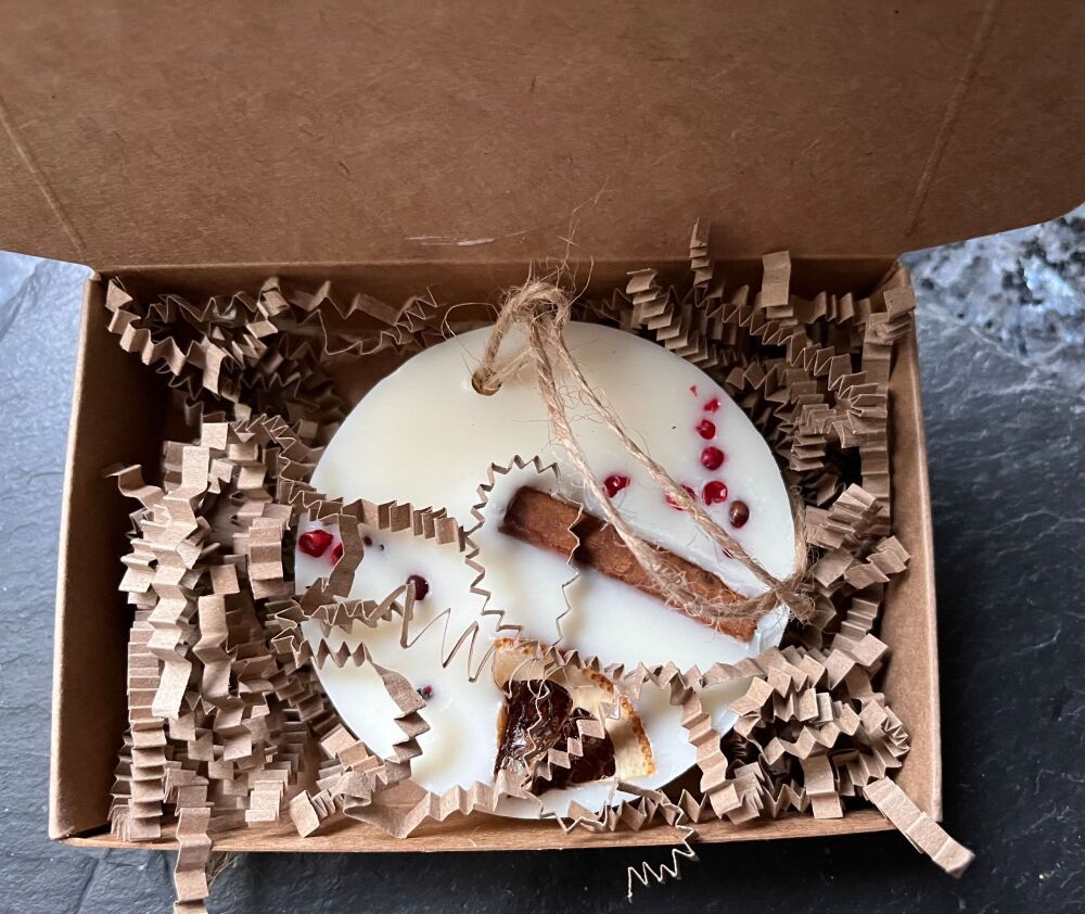 Orange and Cinnamon Wax Tablet