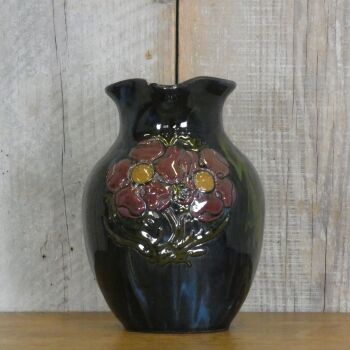 Antique Elton Ware Sunflower Pottery Jug