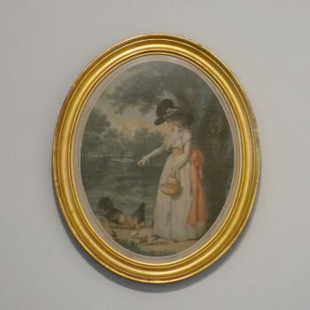 Pair of Coloured Engravings after George Morland - Rural Amusement - Rustic Employment