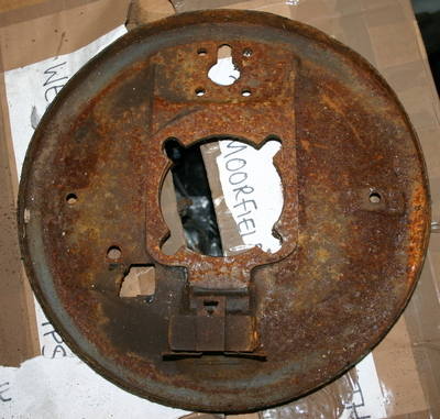 Backing Plates - (early rear)