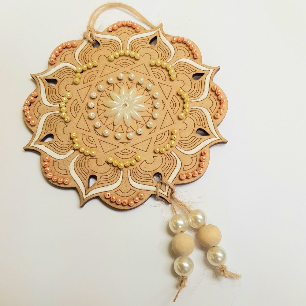 Beaded Mandala Ornament kit