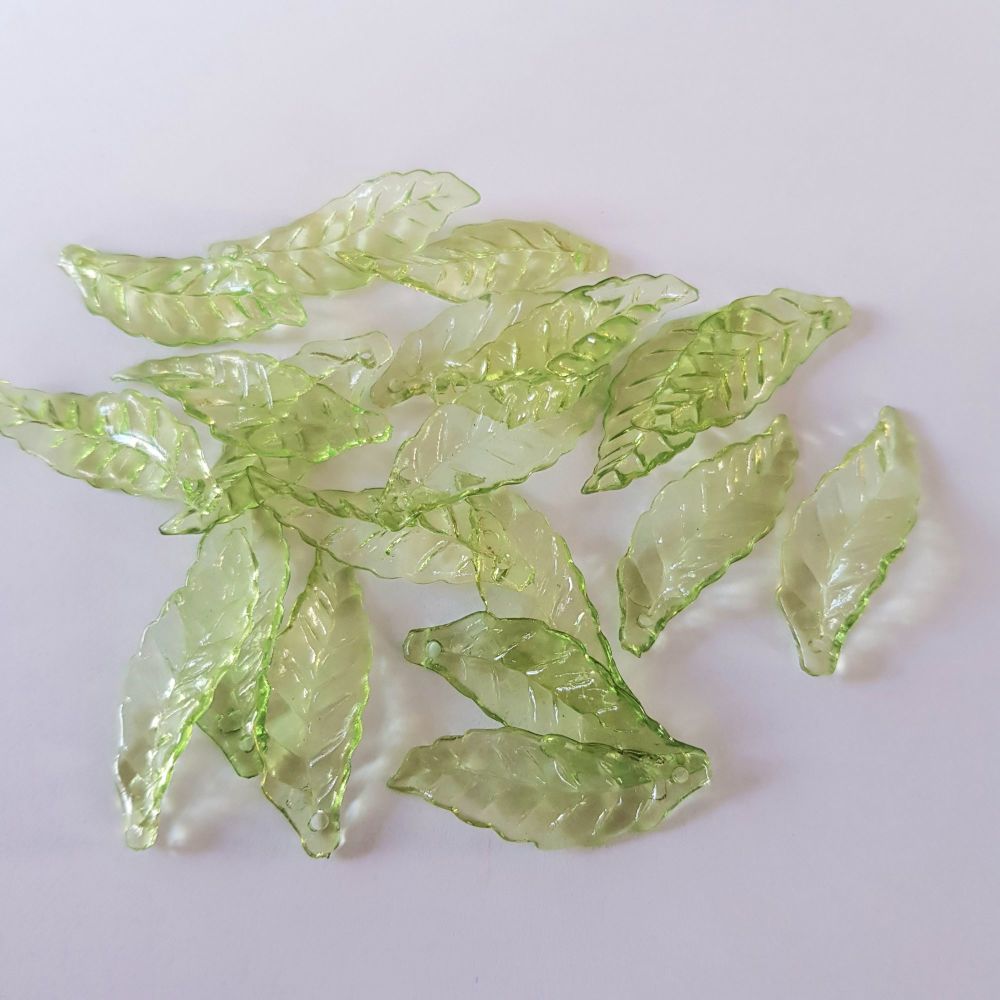 Leaves 'Lucite' 30mm 