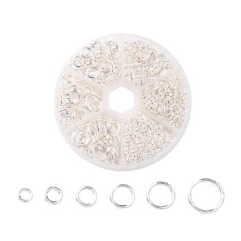 Mixed size jump ring box set
