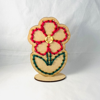 Stitching flower