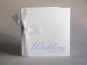 VA1 Vienna Wedding Invitation Silver Holographic on Quartz Pearlescent Card