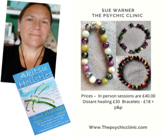Have your own crystal bracelet designed by Susan Warner
