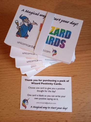 Wizard Affirmation Cards for Children 