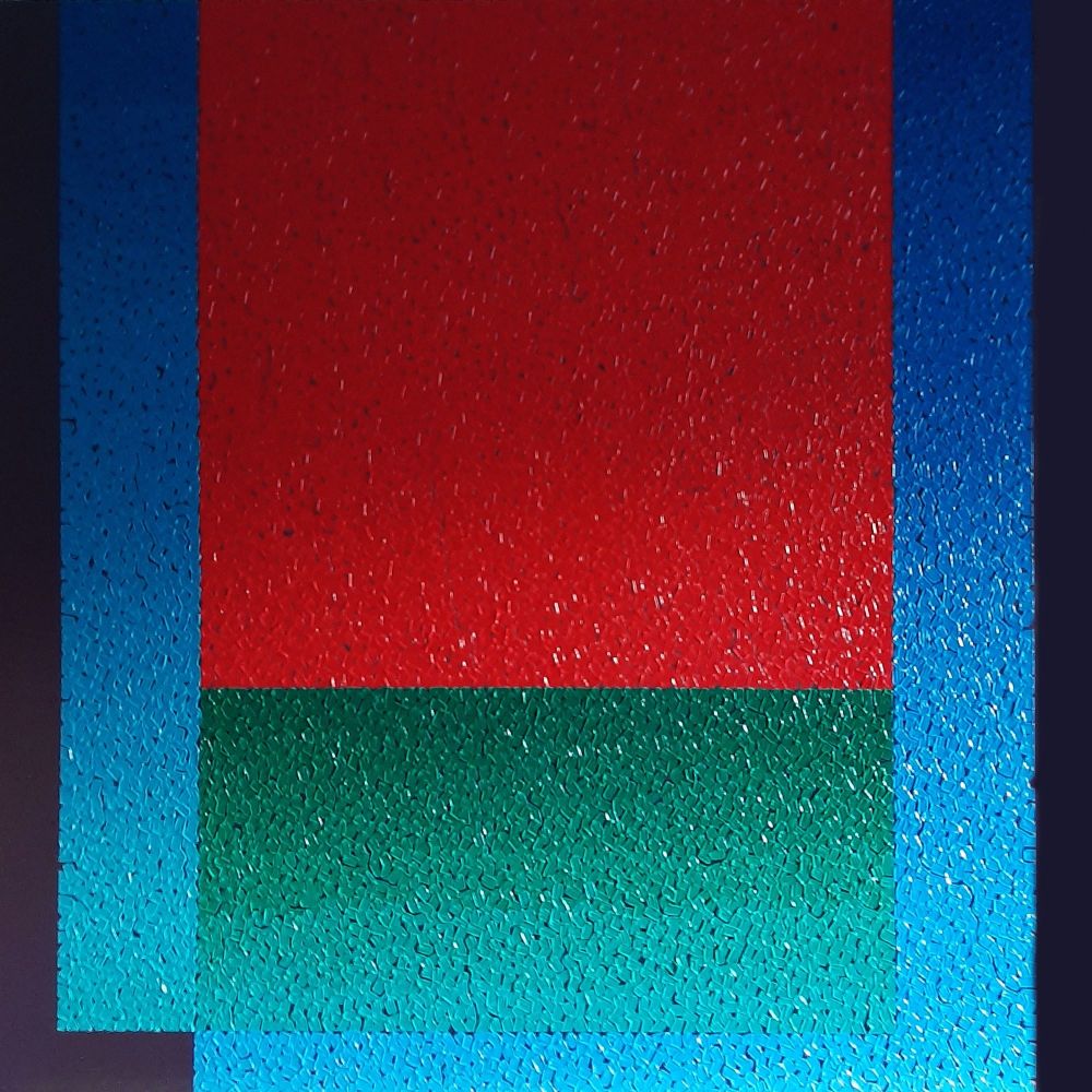 Modus One, 2019, oil on canvas, 80 x 80 cm