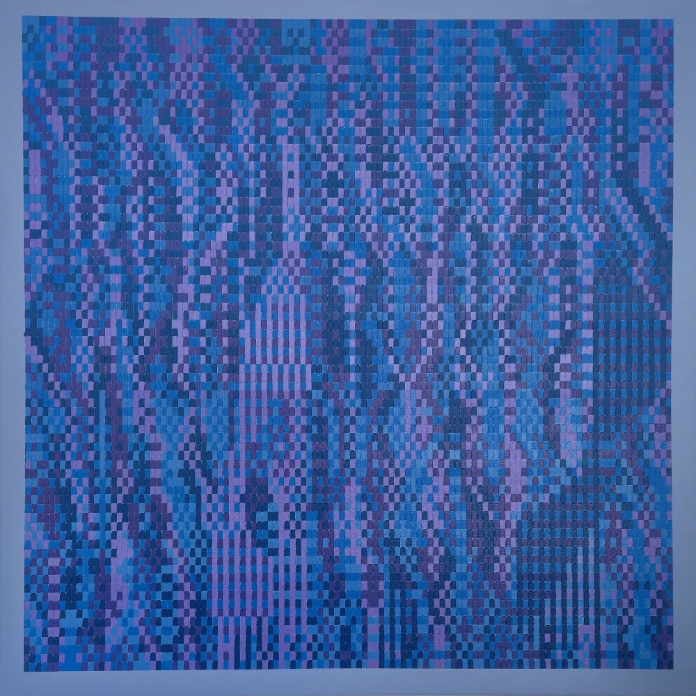 Variations 8584 Measure Twenty-Six_80 x 80cm_oil on canvas, 2026