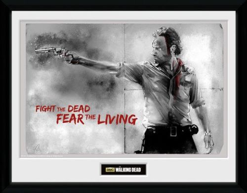 The Walking Dead , Rick  , 30 x 40 Collector Print