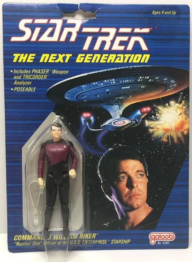 1988 Star Trek: The Next Generation - Commander William Riker