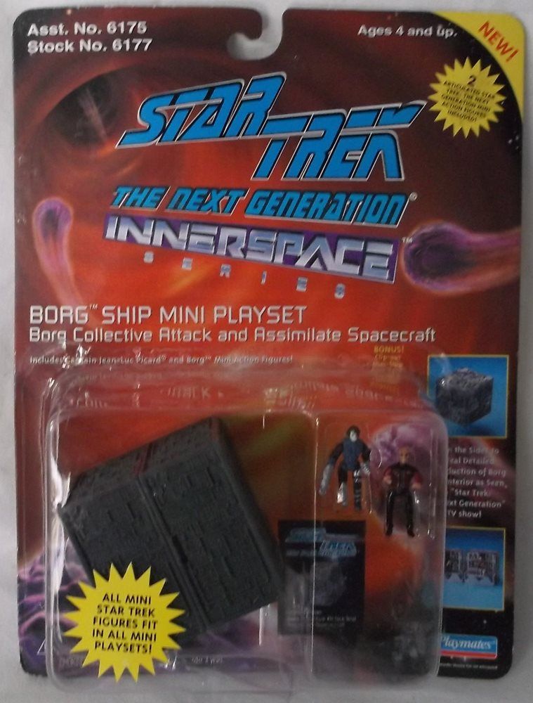 The Next Generation Innerspace Series - Borg Ship Mini Playset