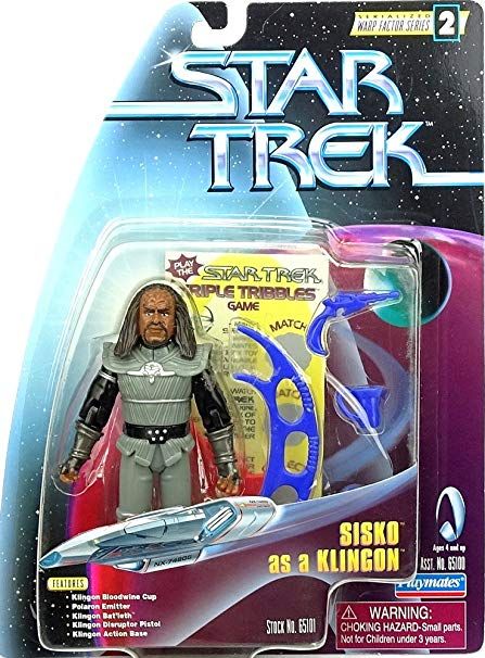 Features - Sisko as a Klingon
