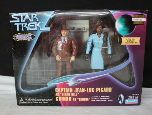 Holodeck Series Collectors Series Edition 2 pack - Captain Picard and Guina