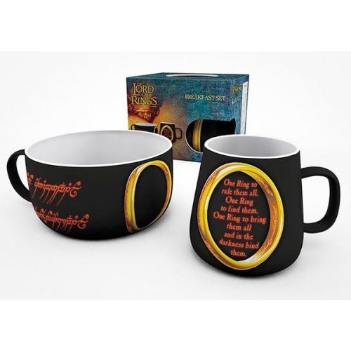 The Lord of the Rings Breakfast Bowl and Mug Set