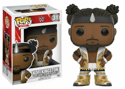 Funko POP! WWE ~ WWE KOFI KINGSTON POP VINYL FIGURE FUNKO # 31New Product