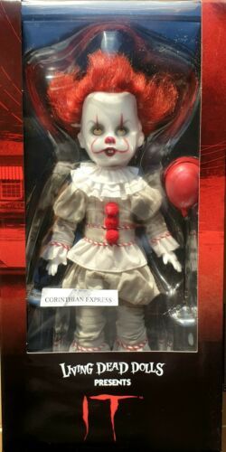Mezco Living Dead Dolls Presents Pennywise 2017 LDD Clown Horror New Produc