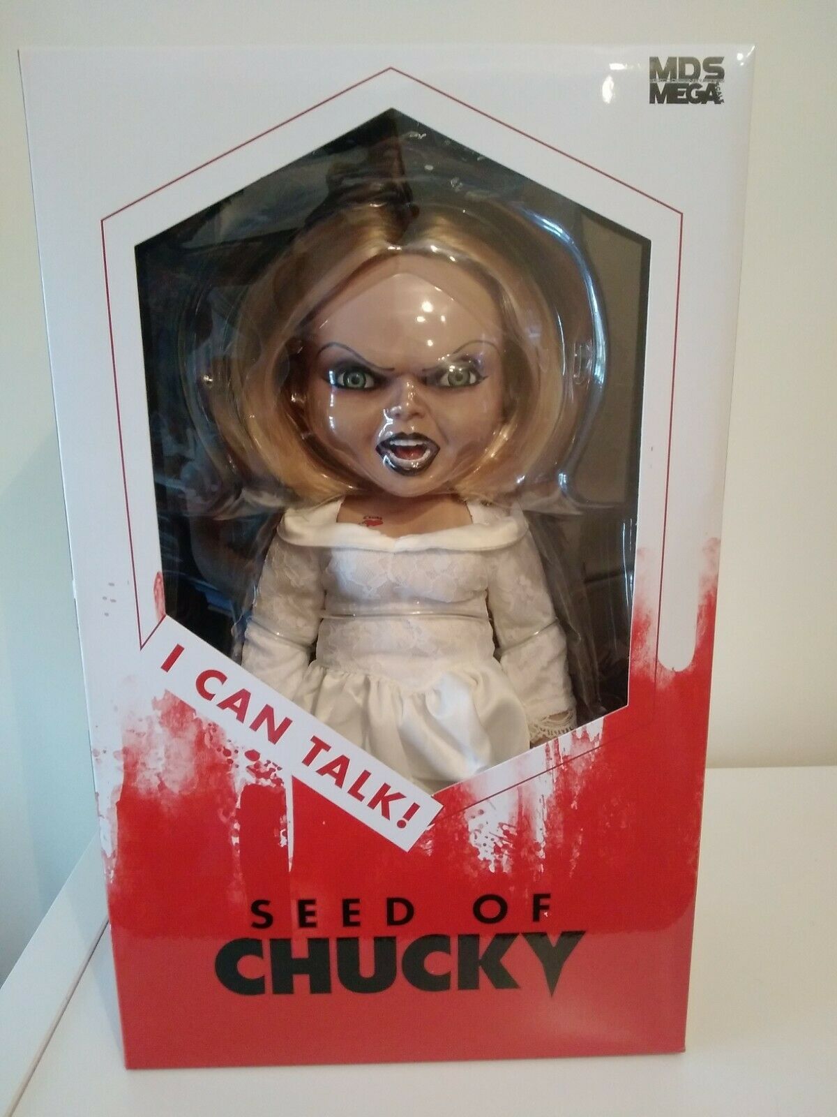 Seed Of Chucky Tiffany Mega Scale Talking Doll Mezco 0810